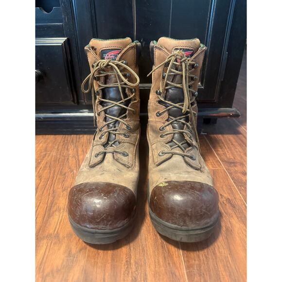 Men\'s Red Wing Safety Toe Boots ASTM2413-05 EH Waterproof No 2280 - Sz 12 (CC4) main image 11